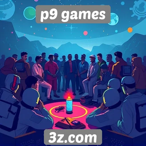 Explorando a comunidade online do P9 Games