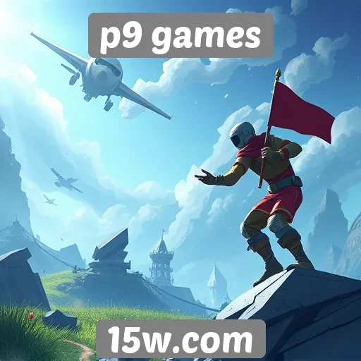 Exploração dos gráficos e design dos jogos do P9 Games