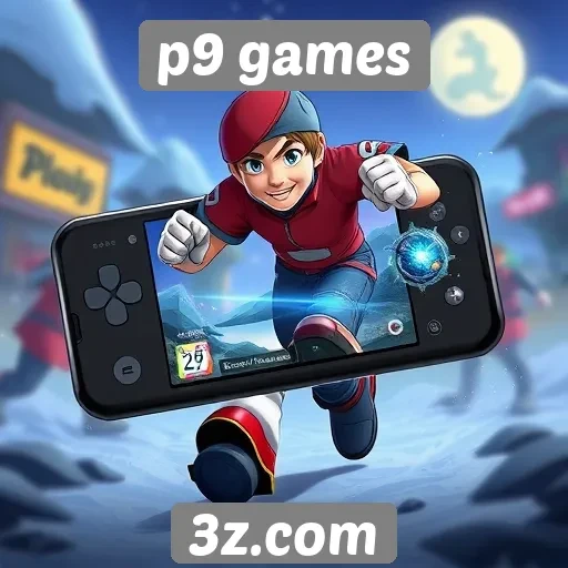 Recursos e funcionalidades do p9 games para jogadores