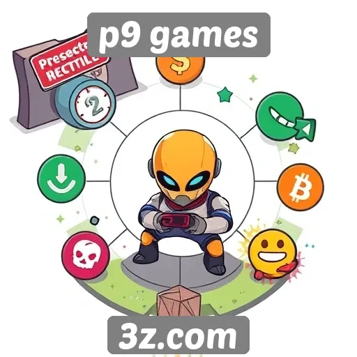 principais recursos do p9 games explicados