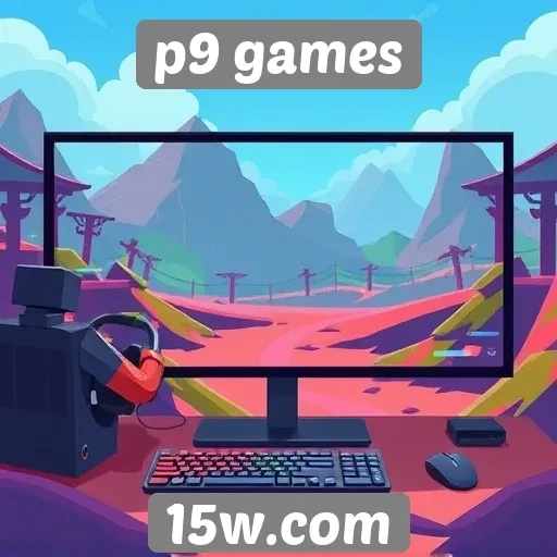 Análise da interface do usuário no site p9 games
